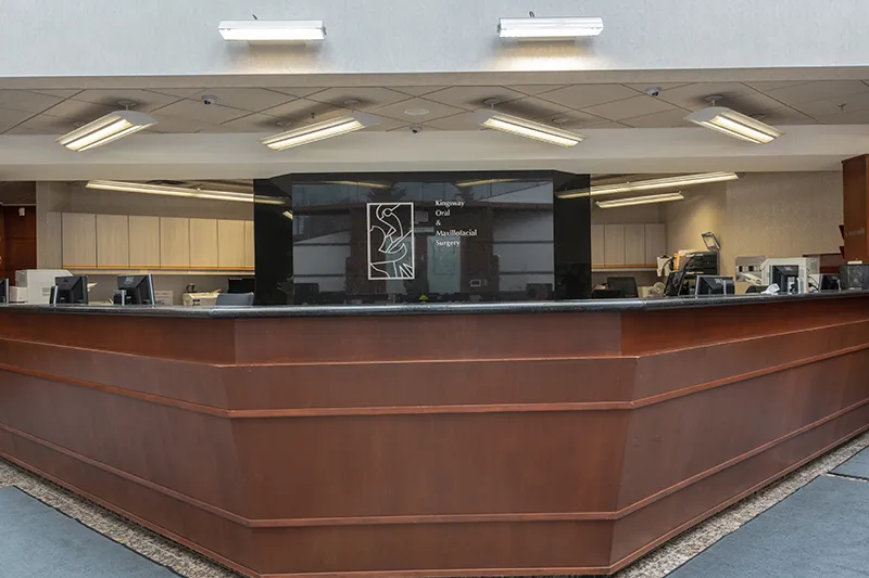 Edmonton office front desk